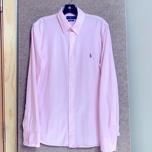 Ralph Lauren Knit Button Down Shirt